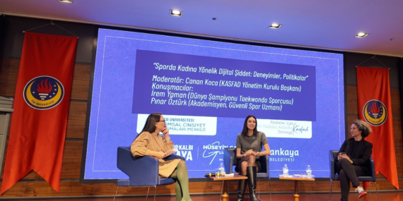ÇANKAYA’DA “SPORDA KADINA YÖNELİK DİJİTAL ŞİDDET” PANELİ
