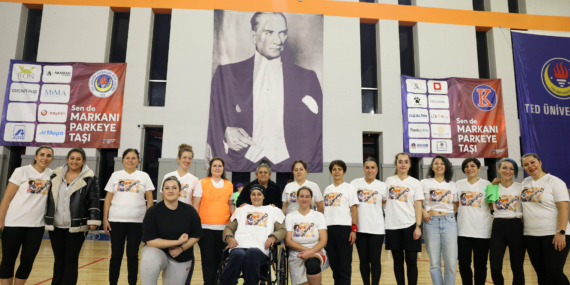 ÇANKAYALI KADINLARDAN DOSTLUK MAÇINDA EŞİTLİK MESAJI