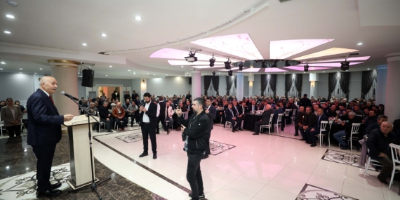 Başkan Yaşar, Yenimahalleli taksicilerle buluştu