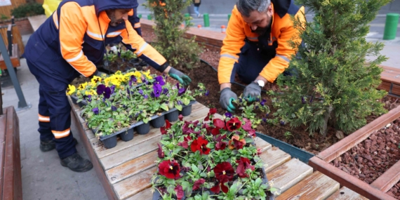 ÇANSERA’DAN KENT MERKEZİNE KIŞ RENKLERİ